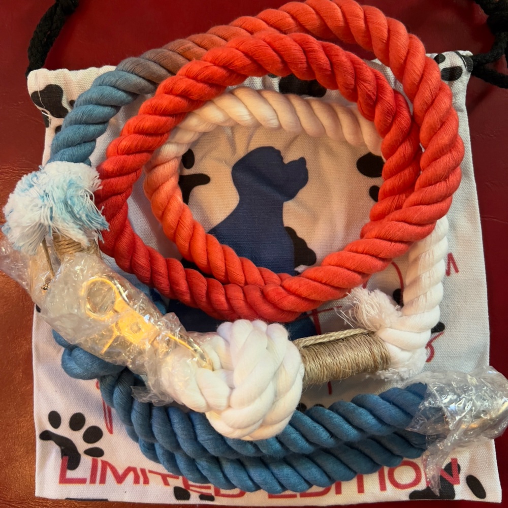 Dog leash & collar 2PC